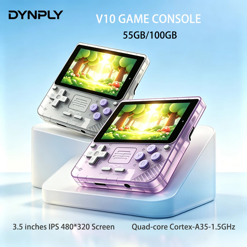 Retro Gaming N64 - POWKIDDY V10 Console di Gioco Portatile