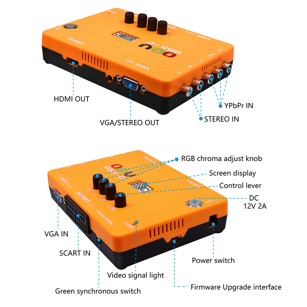 ODV-GBS-C componente/VGA/Scart - Scart To Hdmi recensione e prezzo