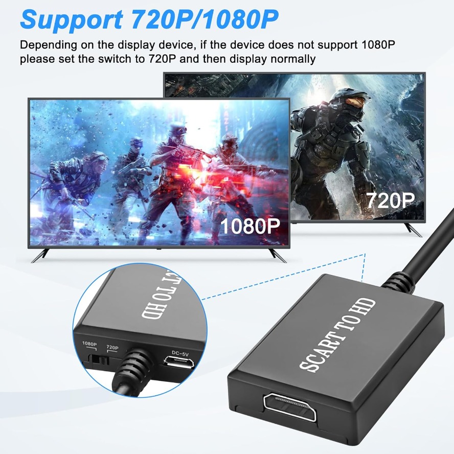 Cavo adattatore convertitore a - Scart To Hdmi recensione e prezzo
